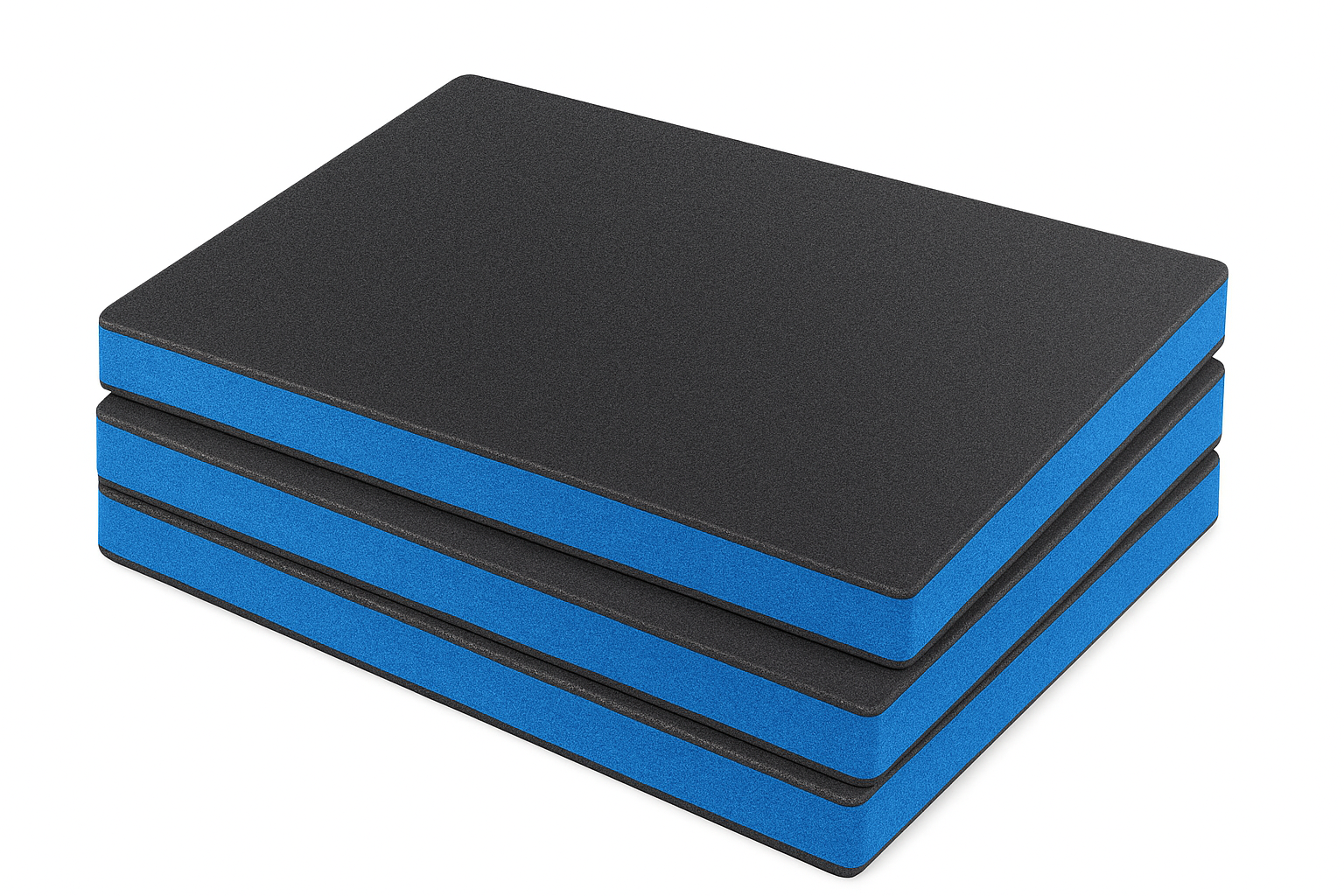 Shadow Foam for Rubbermaid Brute Handle Utility Cart – (Medium) – 3 Pack