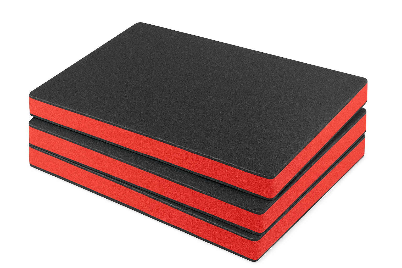 Shadow Foam for Rubbermaid Brute Handle Utility Cart – (Medium) – 3 Pack